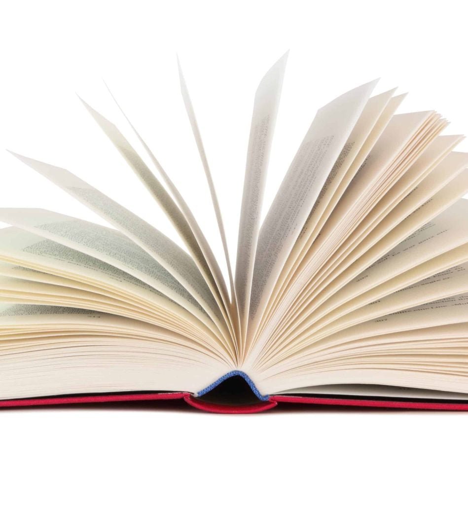 book pages